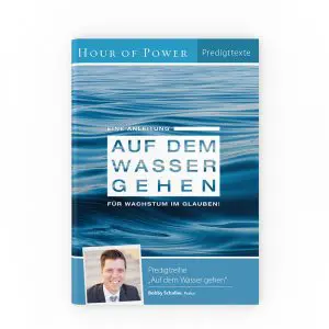 Booklet: Auf dem Wasser gehen