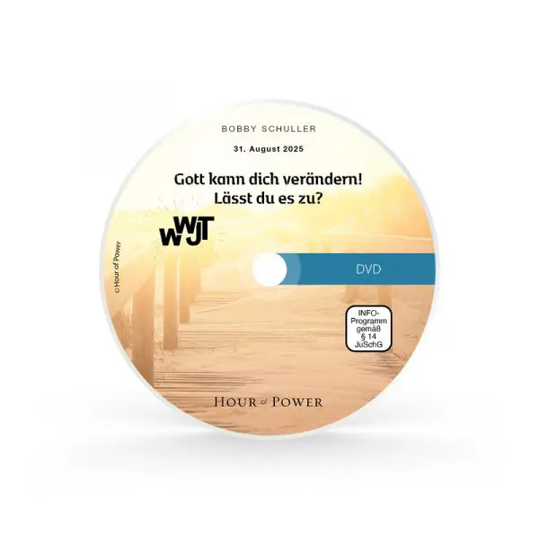 DVD vom 31.08.2025: WWJT – Gott kann dich verändern! Lässt du es zu?