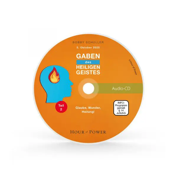 Audio CD vom 05.10.2025: Geistesgaben: Glaube, Wunder und Heilung!