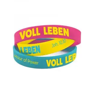 Armband "VOLL LEBEN" - GELB
